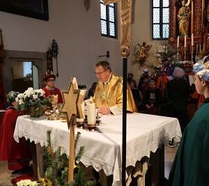 Sternsingen 2023 / Heine-Klug Maria Sternsingen 2023