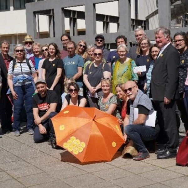 Impression aus 2024 / Aktionsgemeinschaft zum Tag der Arbeitslosen Impression aus 2024