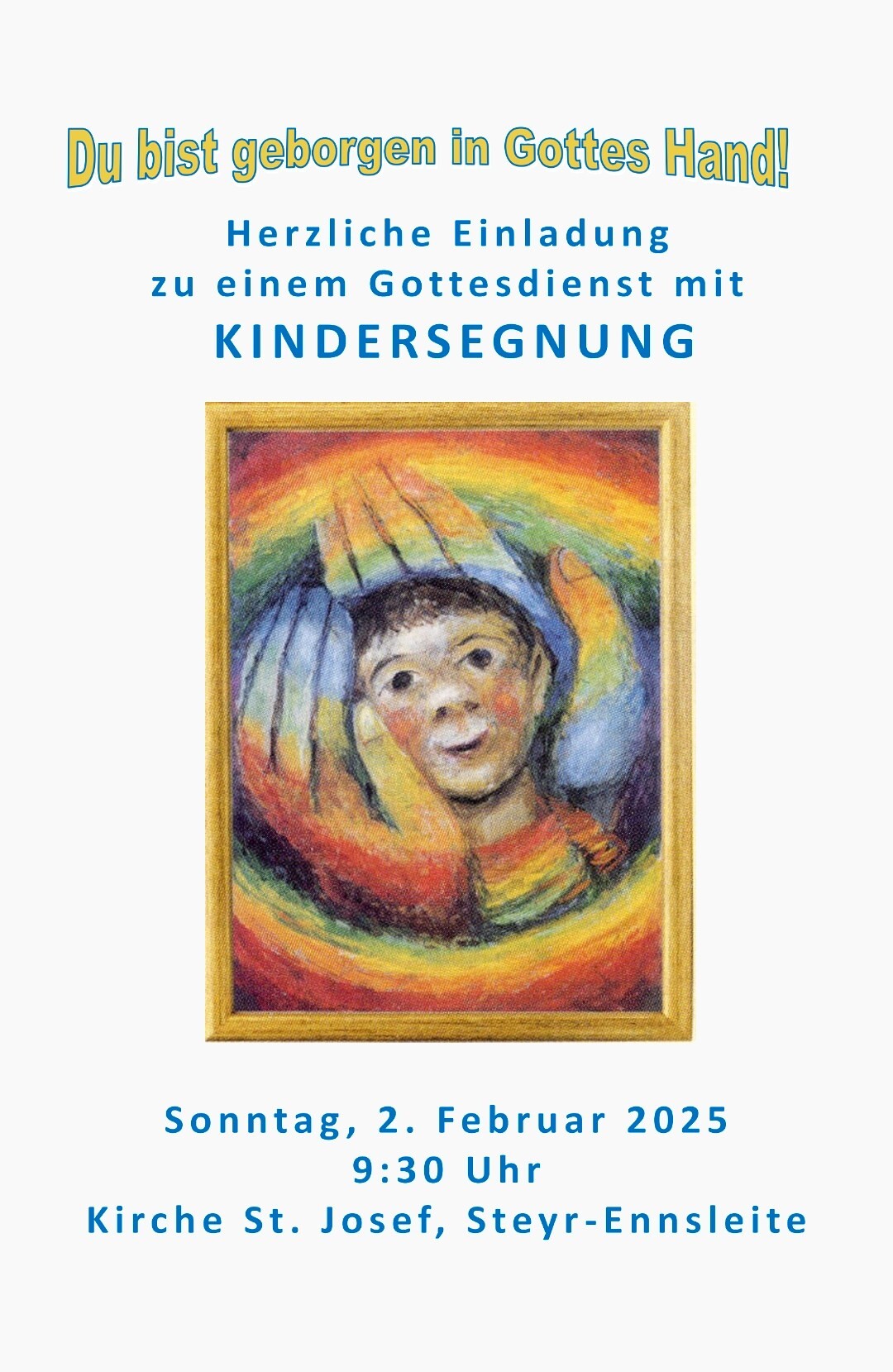 Kindersegnung