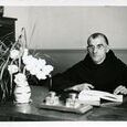 P. Jacques de Jésus in seinem Büro