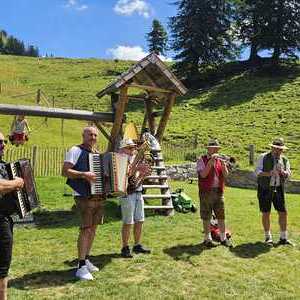 unsere Musikanten spielten auf