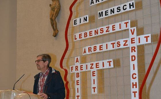 Der FA Mensch & Arbeit gestaltete den Gottesdienst am 28. 4. 2019
