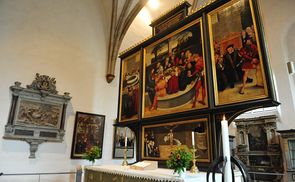 Reformationsaltar in der Stadtkirche Wittenberg
