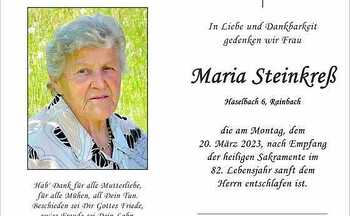 Maria Steinkreß