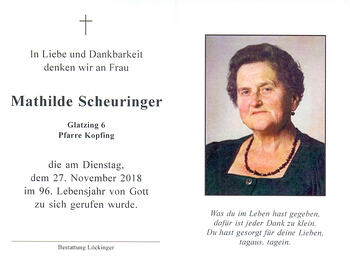 Mathilde Scheuringer