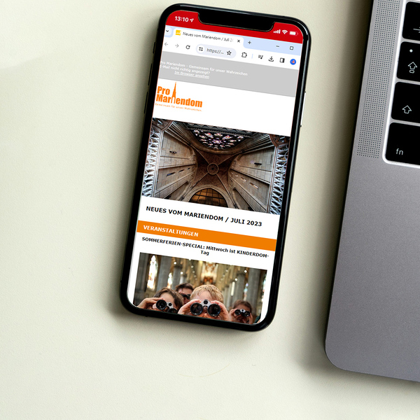 Mariendom-Newsletter / © CardMapr.nl/unsplash.com/Unsplash License (modifiziert) / Mariendom Linz Mariendom-Newsletter