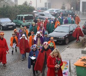 Sternsingen 2023 / Heine-Klug Maria Sternsingen 2023