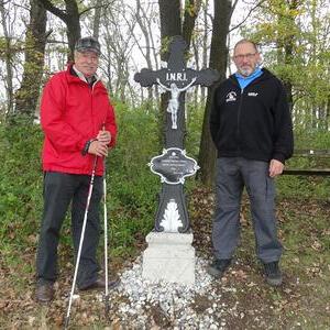 Stefan Reichhardt und Anton Prinz - Idee und Gestaltung des Psalmenweges KBW Enns
