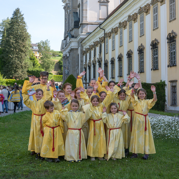 MinistrantInnentag am 25. Mai 2019 in St. Florian. Mehr als 1000 Minis treffen sich mit ihren Begleitpersonen im Stift St. Florian um miteinander zu feiern, andere MinistrantInnen kennen zu lernen und einen spannenden Tag miteinander zu verbringen. 