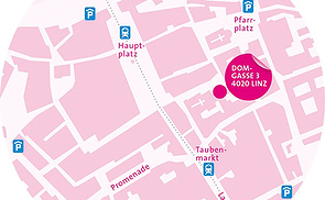 Anfahrt zur Arbeitslosenstiftung